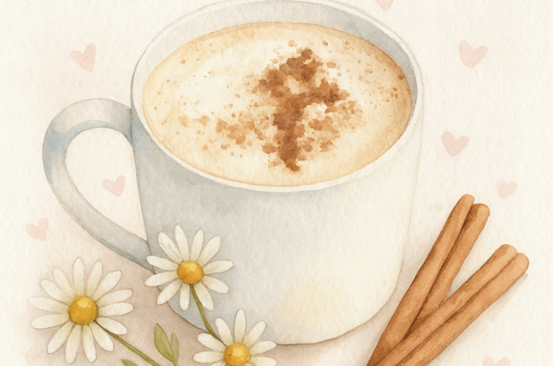 Cinderella Latte with White Pumpkin (Lacto-Free Magic in a Mug)